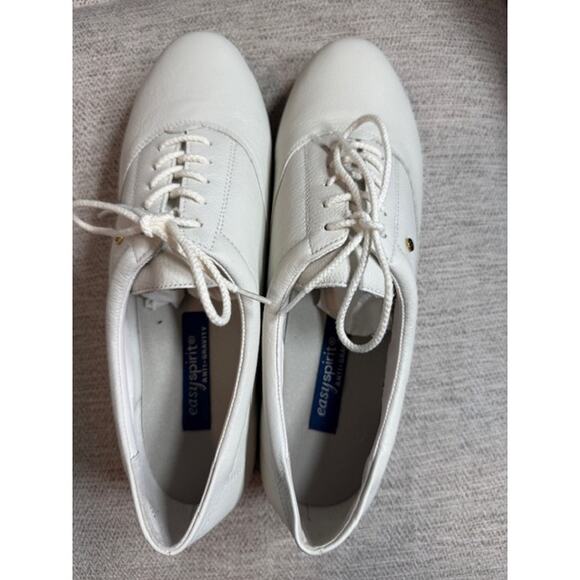 LIKE NEW Easy Spirit Women's Motion Leather Oxford Shoes Size 10 Arch Support - Picture 3 of 8